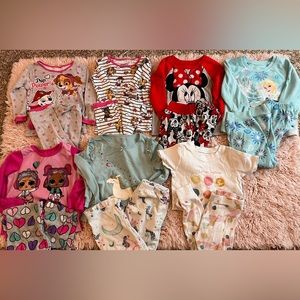 Girls 4T Pajama Bundle